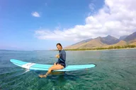 Maui Surf Lesson with Aloha Surf School 2 hr thumbnail 5