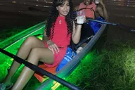 Orlando LED Night Glow Kayak Tour with Sparkling Wine thumbnail 1
