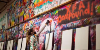 Chicago Spray Paint and Sip Workshop 1.5 hr