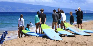 Kaanapali Beach Group Surf Lesson