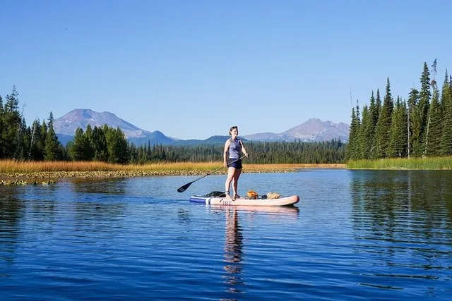 Cascade Lakes Paddle Board Tour and Happy Hour - Image 1