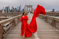New York Flying-Dress Photoshoot thumbnail 6