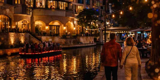 San Antonio Romantic Night Walk for Couples - Image 1