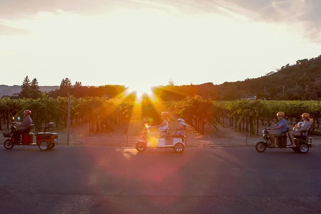 Sonoma Electric Trike Sunset Tour 3 hr - Image 2
