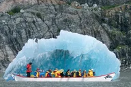 Juneau Mendenhall Lake Canoe Adventure thumbnail 3