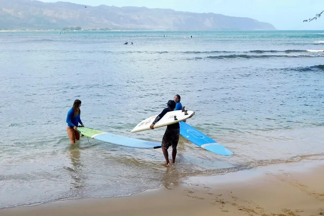 Haleiwa Surf Lesson on North Shore Oahu - Image 2