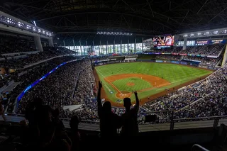Miami Marlins Baseball Game at LoanDepot Park