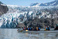 Juneau Mendenhall Glacier Canoe Paddle and Hike 5.5 hr thumbnail 1