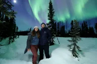 Fairbanks Aurora Photography Tour with Pizza thumbnail 1