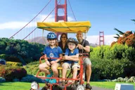 San Francisco Marina Waterfront Surrey Bike Rental thumbnail 1