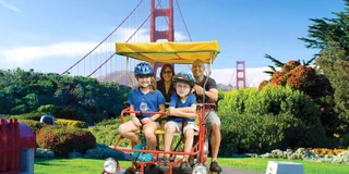 San Francisco Marina Waterfront Surrey Bike Rental