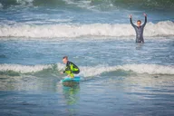 Huntington Beach Surf Lesson at Bolsa Chica thumbnail 3