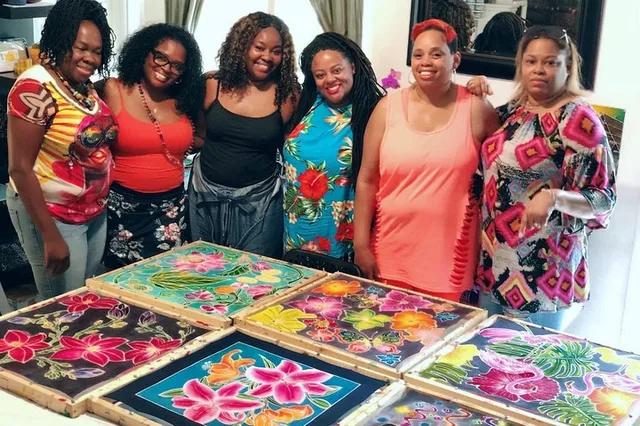 Aventura Batik Scarf Painting Experience - Image 5