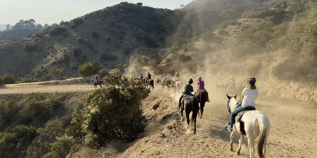 Los Angeles Mulholland Trail Horseback Riding Tour - Image 1