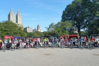 New York Central Park Pedicab Tour