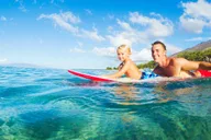 South Maui Surf Lessons at Kalama Beach Park 2 hr thumbnail 2