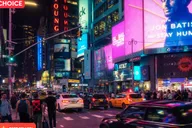 New York City Pedicab Tour at Night thumbnail 1