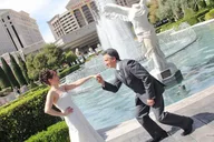 Las Vegas Fountains Photo Shoot thumbnail 1