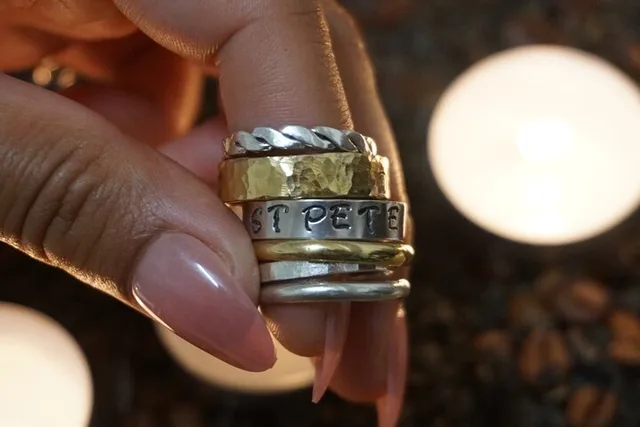 St Petersburg Silver Ring Making Experience - Image 2