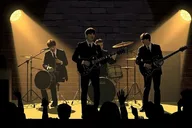 Las Vegas Beatles Tribute Show at Ahern Hotel thumbnail 2