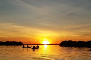 Cocoa Beach Mangrove Kayak Tour at Sunset