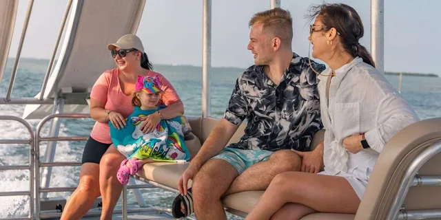 Key West Pontoon Boat Rental with Slides - Image 3