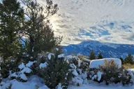Gardiner Yellowstone National Park Snowshoe Tour 5 hr thumbnail 2