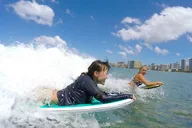 Waikiki Bodyboarding Lesson with Shuttle thumbnail 2
