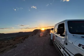 Moab Off-Road Jeep Tour at Sunset