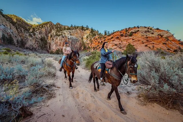 East Zion White Mountain Horseback Ride - Image 1