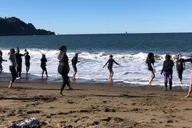 San Francisco Silent Disco Yoga at Baker Beach thumbnail 5