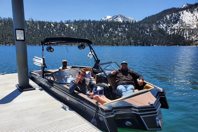 Lake Tahoe Private Watersports Boat Ride - Image 1