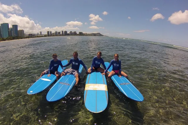 Honolulu Surf Lessons at Ala Moana - Image 1