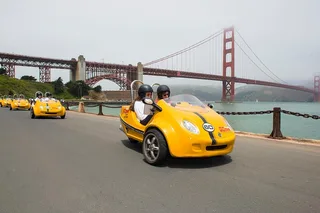 San Francisco GoCar Tour Golden Gate and Lombard Loop 2 hr