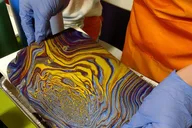 Estes Park Acrylic Pour Painting Class thumbnail 5