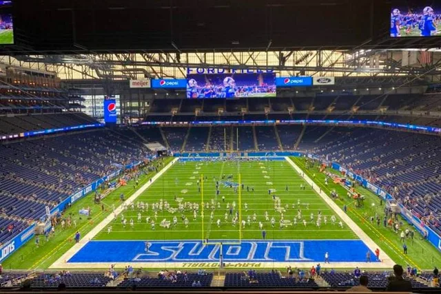 Detroit Lions Football Game Ticket - Image 4