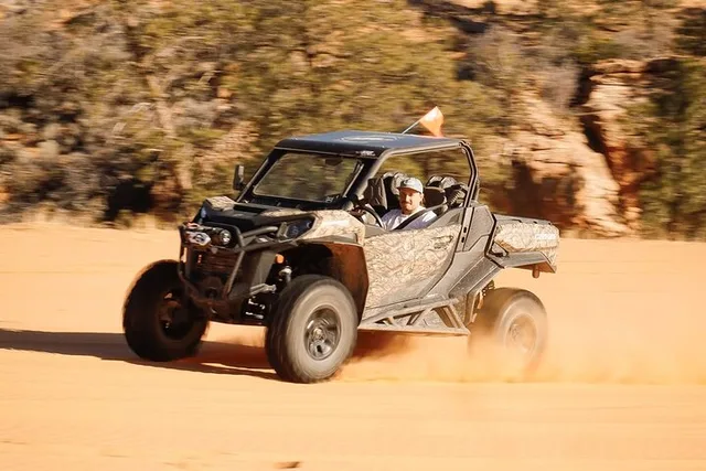 Coral Pink Sand Dunes UTV and Rappelling Adventure - Image 3