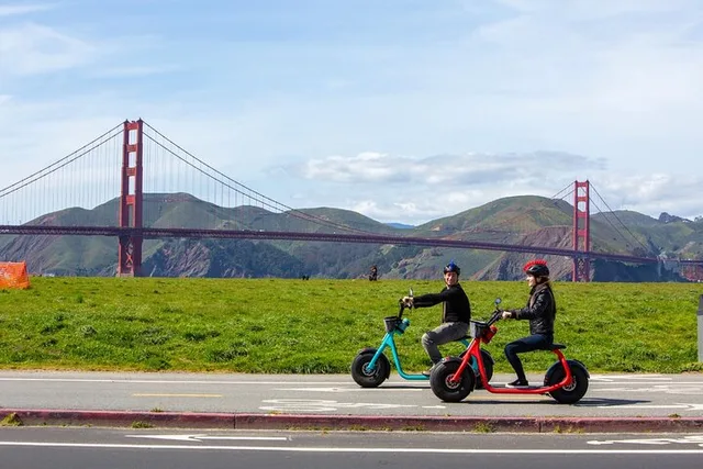 San Francisco Electric Scooter Rental to Golden Gate Bridge - Image 4