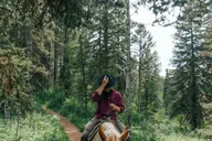 Jackson Horseback Tour with Lunch 4.5 hr thumbnail 6