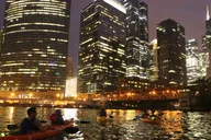 Chicago Ghosts and Gangsters Night Kayak Tour thumbnail 2