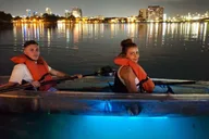 Orlando LED Night Glow Kayak Tour with Sparkling Wine thumbnail 6