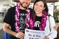 Kona Airport Lei Greeting for Honeymooners thumbnail 1