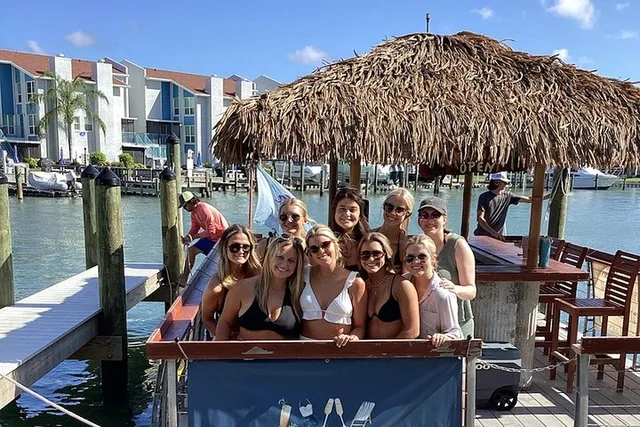 Madeira Beach Tiki Boat Cruise to John's Pass Sandbar - Image 6