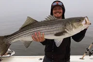 Portland Striped Bass Fishing Trip 4 hr thumbnail 1