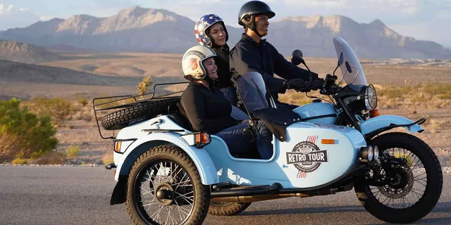 Las Vegas Red Rock Canyon Sidecar Tour 3.5 hr - Image 3