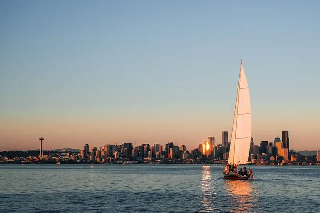 Seattle Sunset Sail BYOB 2 hr - Image 1