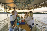 Vero Beach Tiki Boat Tour 90 min thumbnail 1