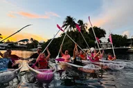 Key West Night Kayak Adventure in Luminous Lagoon thumbnail 5