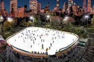 New York City Ice Skating at Wollman Rink thumbnail 3