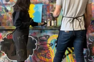 Chicago Spray Paint and Sip Workshop 90 min thumbnail 6